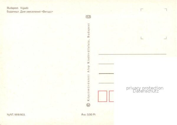 Budapest Vigado – Bild 2