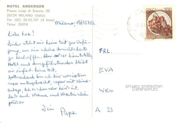 Milano Hotel Anderson – Bild 2