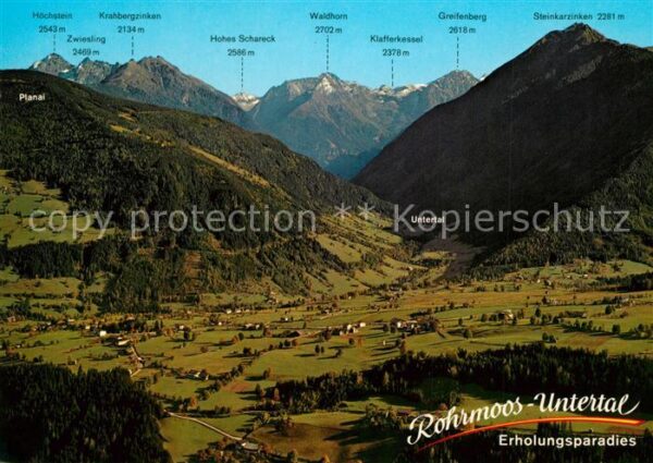Rohrmoos Schladming Fliegeraufnahme Waldhorn Klafferkessel