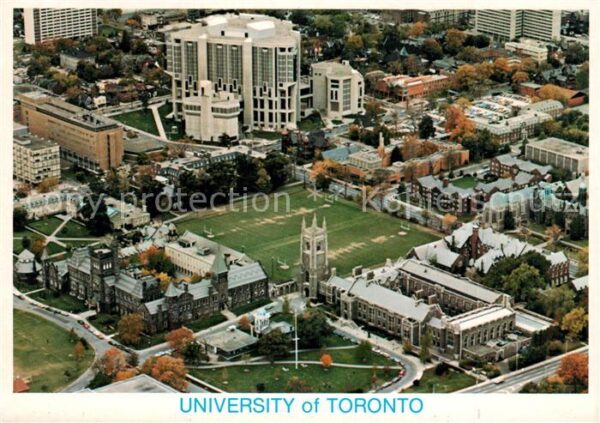 Toronto Canada Fliegeraufnahmef University