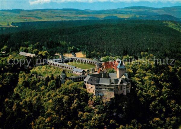 Rosenburg-Kamp Fliegeraufnahme Burg