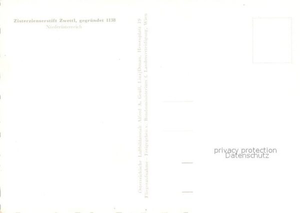 Zwettl-Niederoesterreich Zisterienserstift Fliegeraufnahme – Bild 2