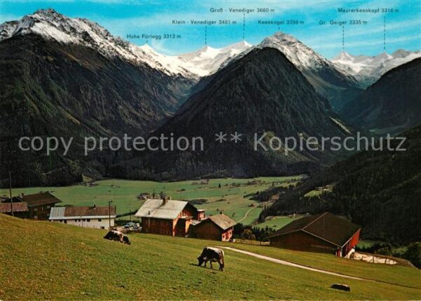 Neukirchen Grossvenediger Alpengasthof Rechtegg Gros- klein-Vened