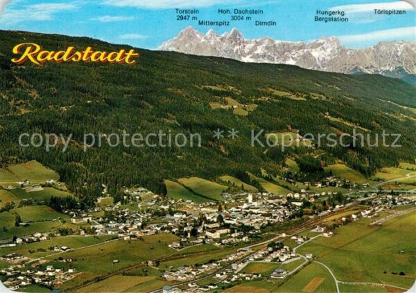 Radstadt Fliegeraufnahme Rossbrand Torstein Dirn