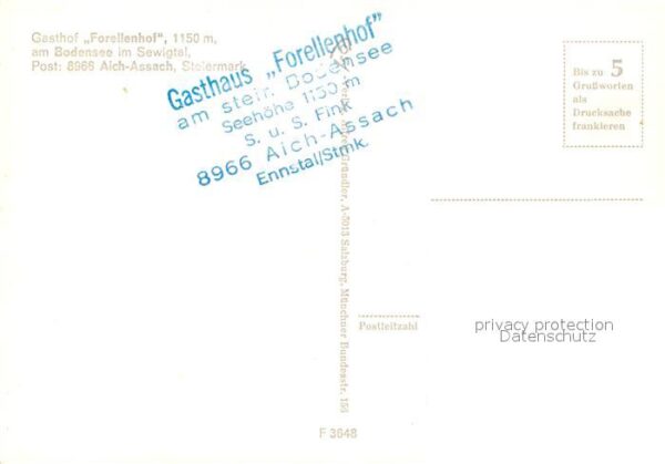 Aich Assach Steiermark Gasthof Forellenhof – Bild 2