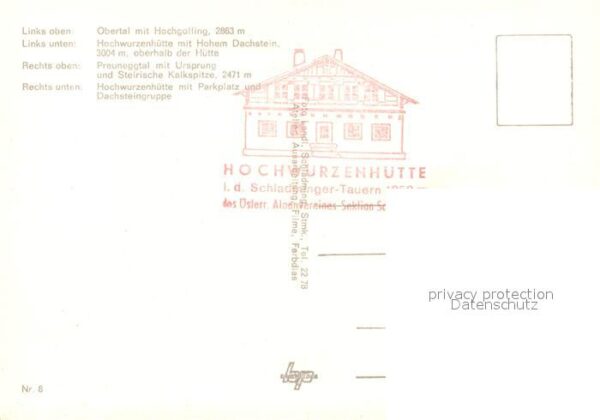 Hochwurzenhuette Hochgolling Hohe Dachstein Steirische K – Bild 2