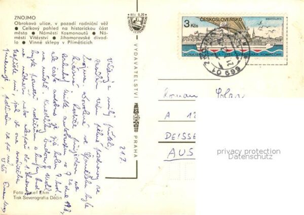 Znojmo Obrokova ulice historicko cast mesta – Bild 2