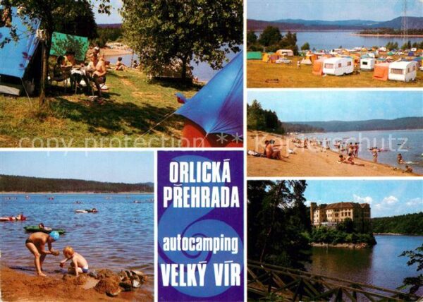 Orlicka Prehrada Autocamping Velky Vir
