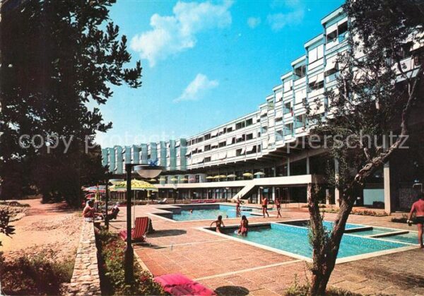 Rovinj Istrien Hotel Istra Crveni Otok Poll