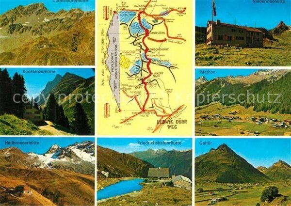 Friedrichshafener  Huette Konstanzerhütte Mathorn Galtür Heilbron
