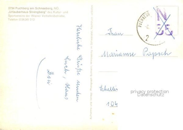 Puchberg Schneeberg Ürlauberhaus Strengberg – Bild 2