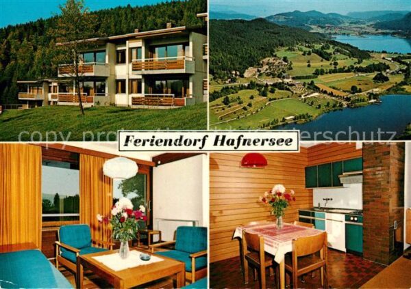 Keutschach See Feriendorf Hafnersee Fliegeraufnahme