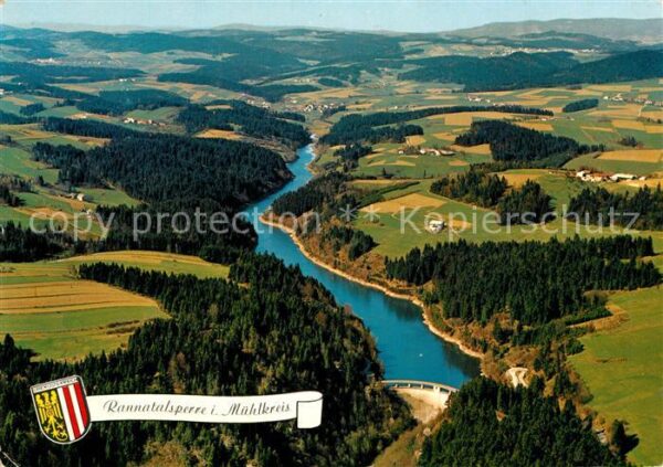 Oberkappel Fliegeraufnahme Rannatalsperre Altenhof