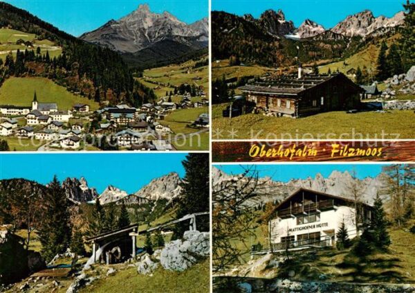 Filzmoos Oberhofalm Mattighofener-Hütte Rührradl