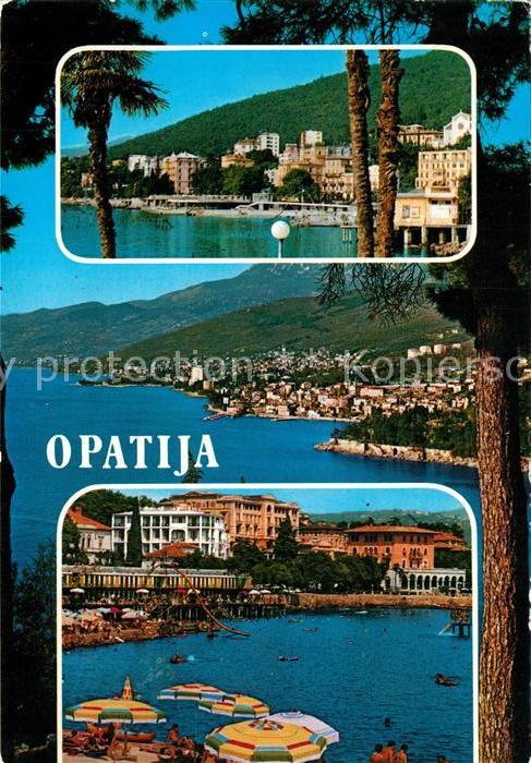 Opatija Abbazia Partien am Meer