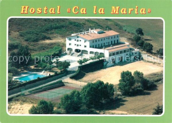 Tordera Hostal ca la Maria Fliegeraufnahme