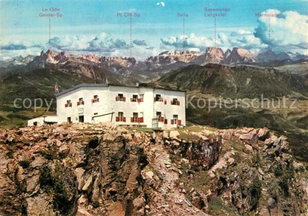Rittnerhornhaus bei Bozen Dolomiten Rifugio Corno del R