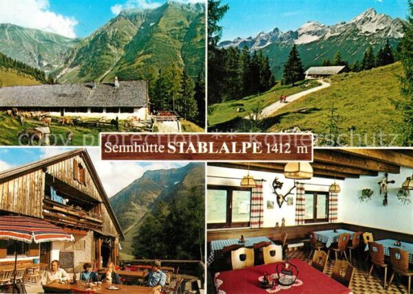 Elmen Tirol Sennhütte Stabalpe Lechtal