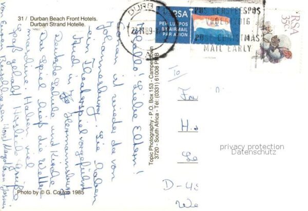 Durban South Africa Durban Beach Front Hotels – Bild 2