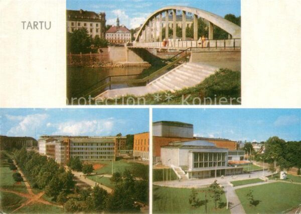Tartu Brücke Gebäude