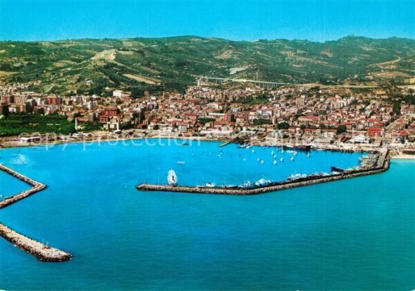 San Benedetto del Tronto Fliegeraufnahme mit Mole