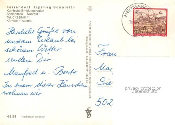 Nassfeld Schlanitzen Feriendorf Hapimag Sonnleit – Bild 2
