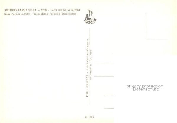 Passo Sella Torri del Sell Stehlift – Bild 2