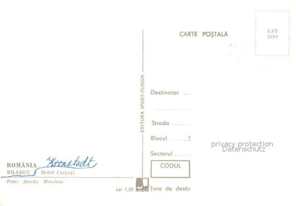 Brasso Brasov Kronstadt Hotel Carpati – Bild 2