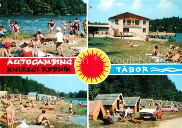 Tabor Czechia Autocamping Knizeci Rybnik Strand