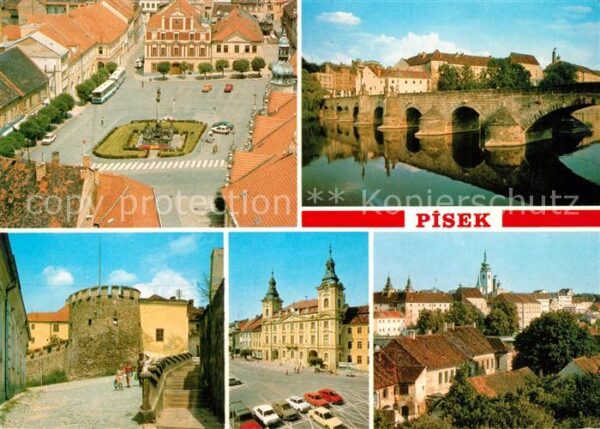 Pisek Tschechien Alsovo namesti