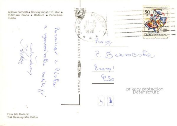 Pisek Tschechien Alsovo namesti – Bild 2