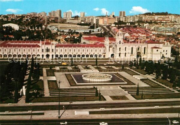 Lisboa Fliegeraufnahme Mosteiro dos Jeronimos