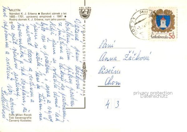 Miletin Namesti K. J. Erbena – Bild 2