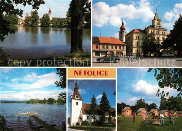 Netolice Nettolitz Czechia okrs Prachatice Kirche Seepartien