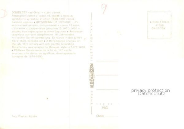 Doudleby Teindles Statni Zamek – Bild 2