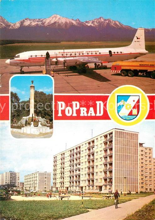 Poprad Flugzeug Neubaugebiet