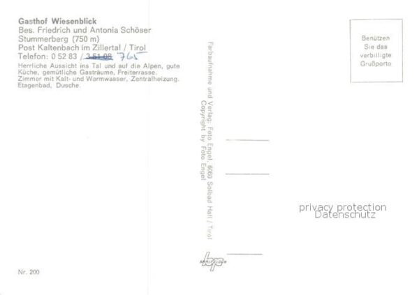 Stummerberg Gasthaus Wiesenblick – Bild 2