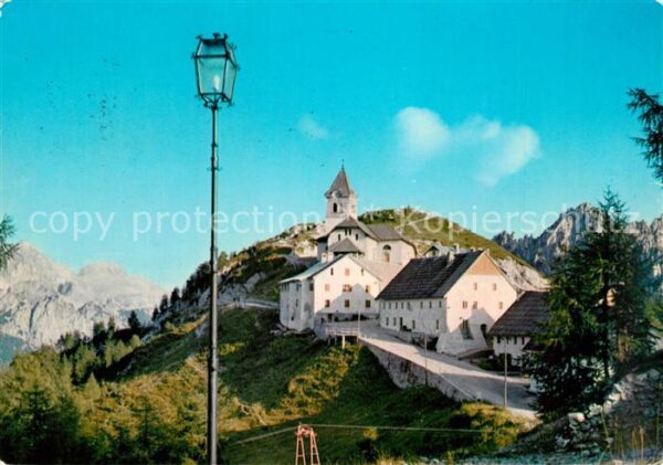 Monte Lussari Gruppi del Mangart Luschariberg