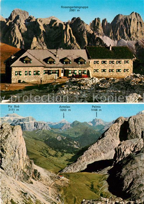 Bolzano Schlernhaus Fliegeraufnahme Tierser-Alp