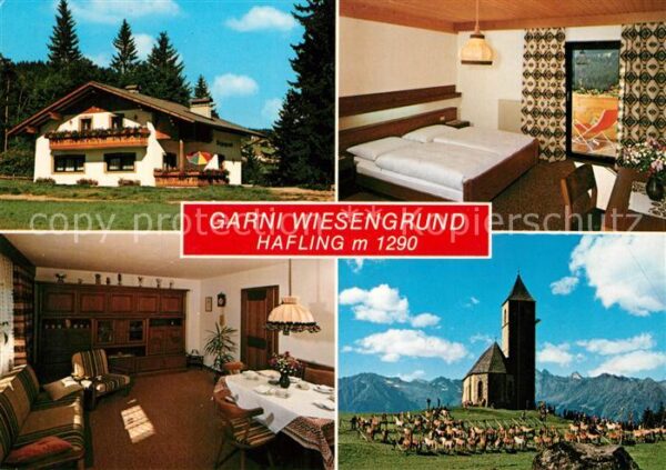 Hafling Garni Wiesengrund Kirche