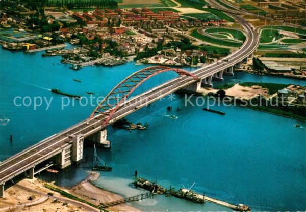 Rotterdam Fliegeraufnahme Brücke