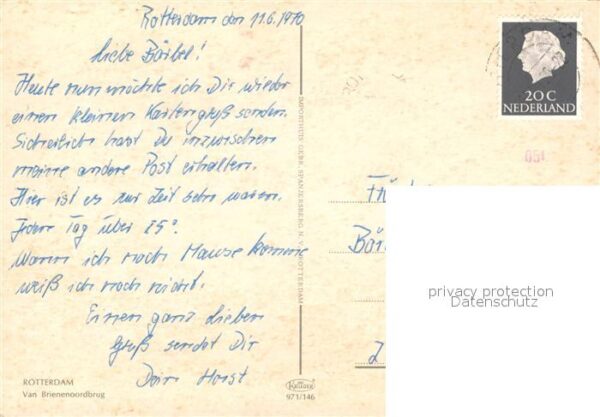 Rotterdam Fliegeraufnahme Brücke – Bild 2
