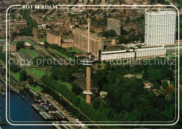 Rotterdam Fliegeraufnahme Euromast met Space Towe