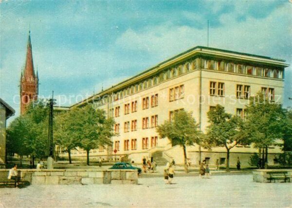 Olsztynek Hohenstein Batiment du Conseil du Peuple de la Voi
