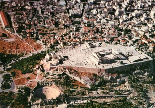 Athenes Athen Fliegeraufnahme Acropolis