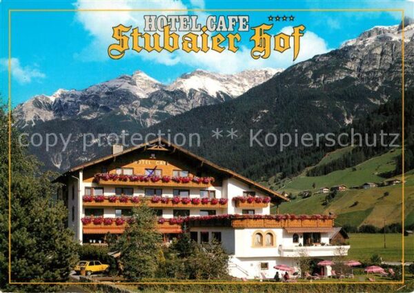 Neustift Stubaital Tirol Hotel Cafe Stubaier Hof