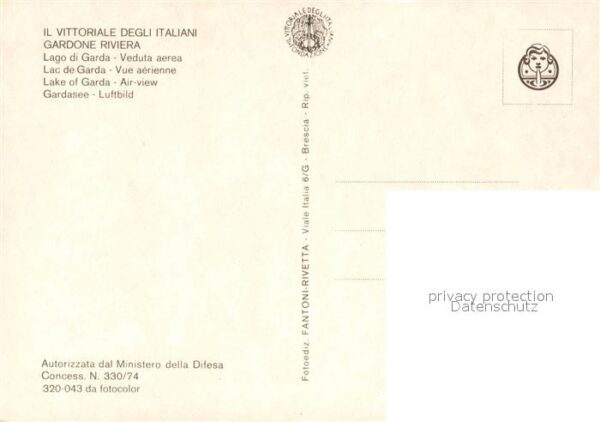 Garda Lago di Garda Fliegeraufnahme Freilichtbühne – Bild 2