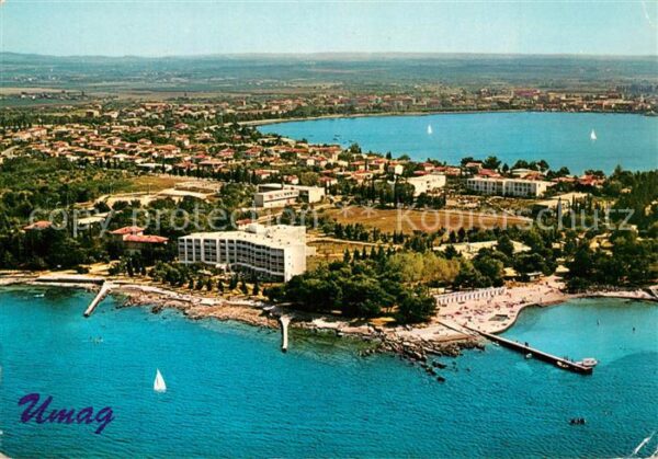 Umag Umago Istrien Fliegeraufnahme
