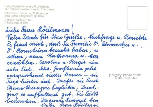 Hall Tirol Provinzhaus mit Kirche – Bild 2