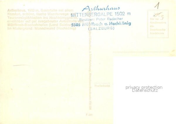 Arthurhaus Mitterbergalpe Mühlbach am Hochkönig – Bild 2